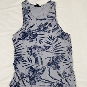 Men Tank Top| Floral Print